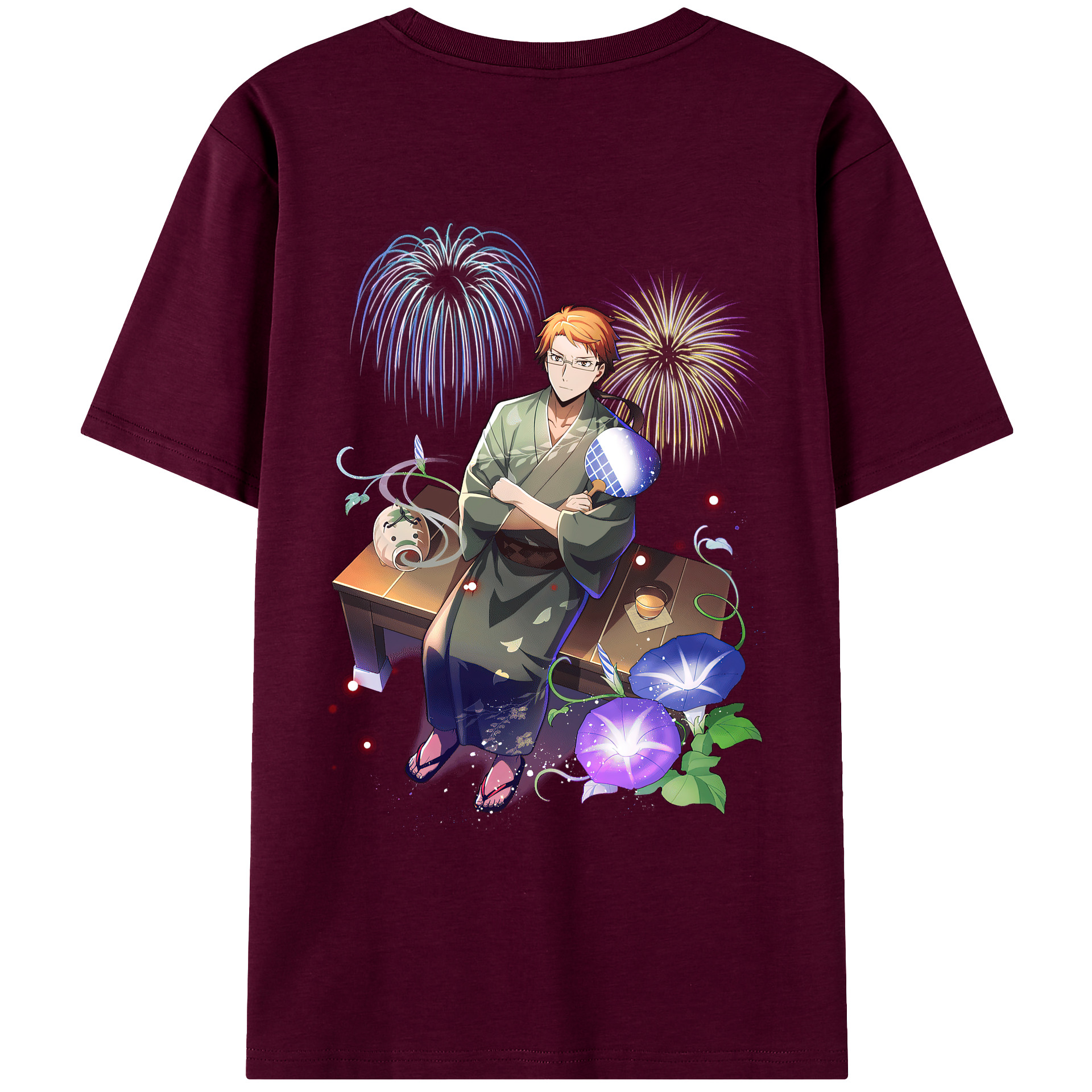 （画像用） 文豪ストレイドッグス Bungo Stray Dogs レディース半袖Tシャツ(バックプリント)